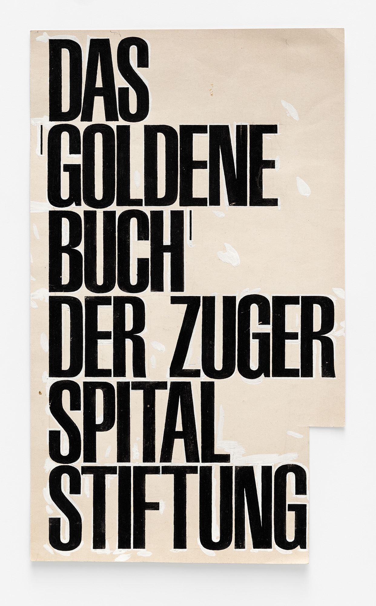 Walter F. Haettenschweiler, Zuger Spitalstiftung, 1962